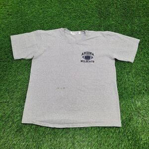 Vintage 90s Arizona-Wildcats Football Shirt XL 23x27 Gray